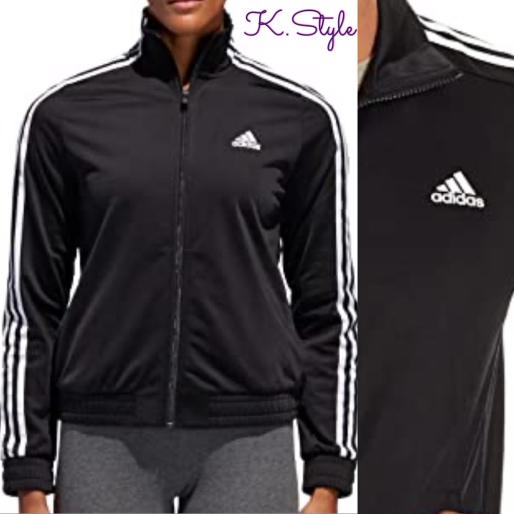 NWT Adidas Essential Track Jacket Black M
